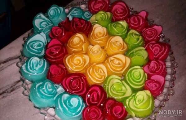 عکس ژله ی رولی عکس ژله ی رولی