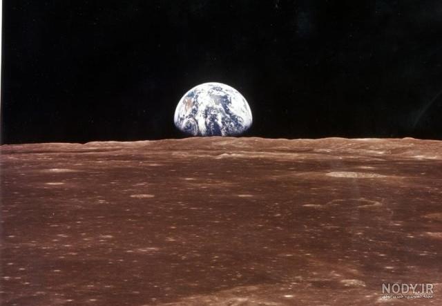 عکس کره زمین از روی مریخ
