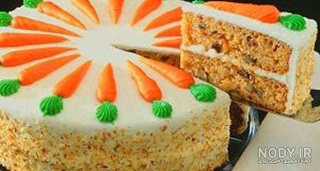 عکس کیک هویج گردو عکس کیک هویج گردو