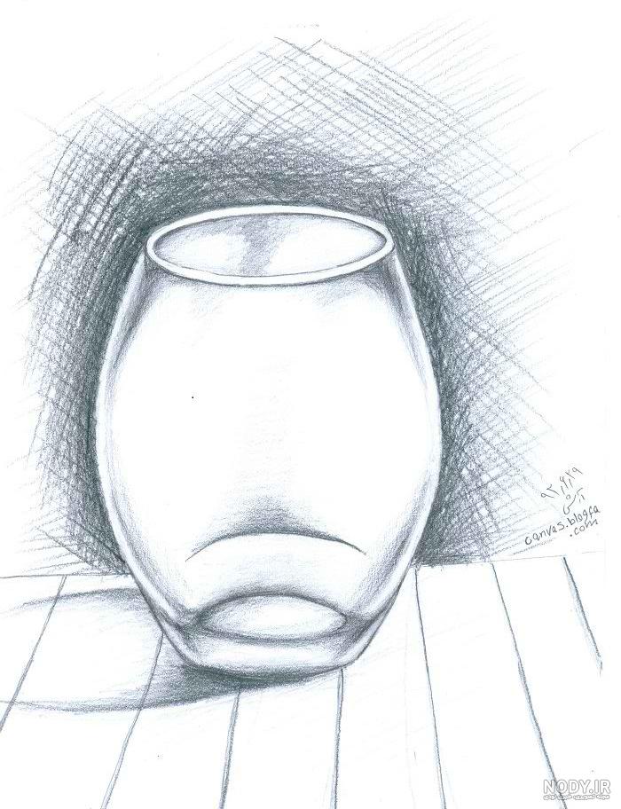 نقاشی سیاه قلم اسان