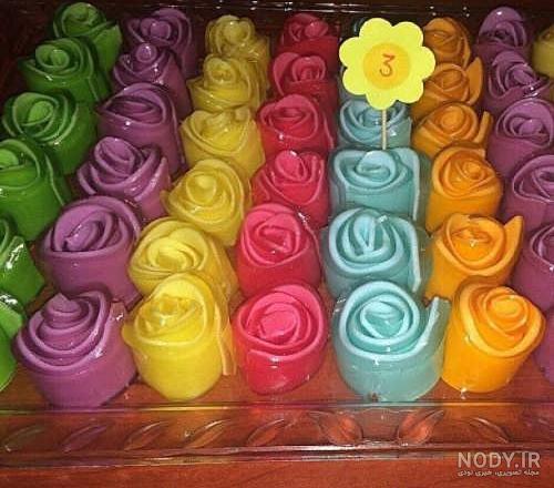 ژله رولی طلایی ژله رولی طلایی