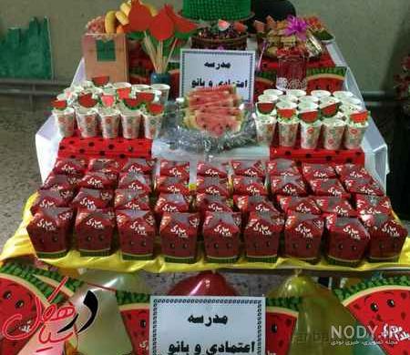 کیک شب یلدا برای عروس کیک شب یلدا برای عروس