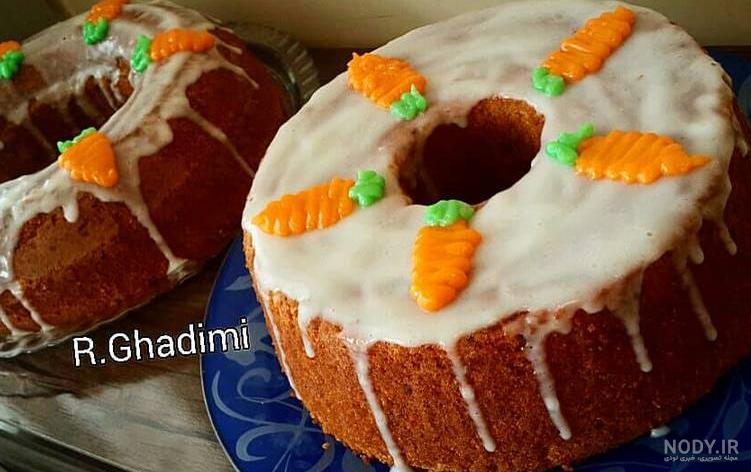 کیک هویج و دارچین عالی بدون گردو کیک هویج و دارچین عالی بدون گردو