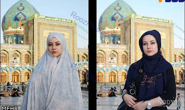 عکس دختر چادری از پشت سر عکس دختر چادری از پشت سر