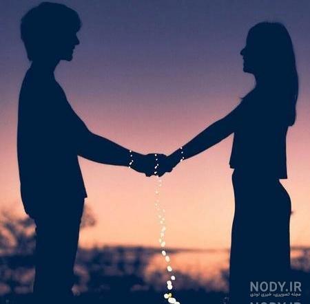 عکس سایه دختر در غروب عکس سایه دختر در غروب