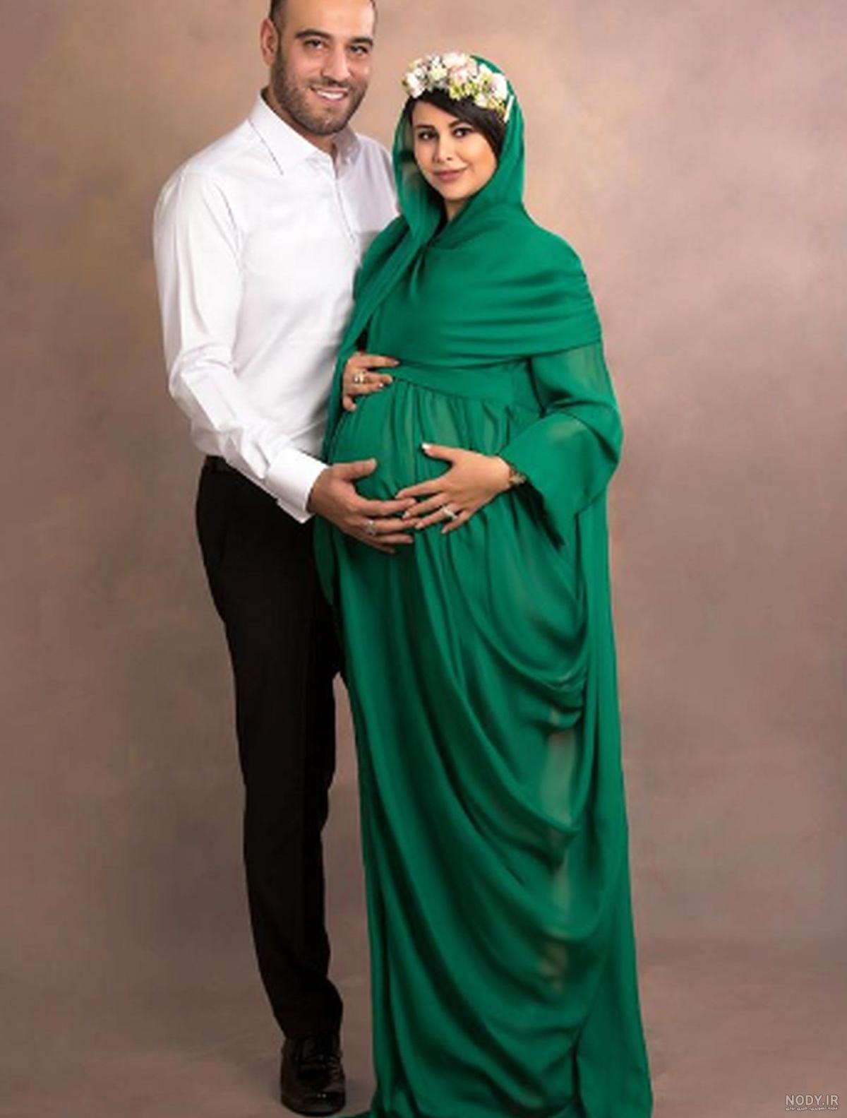 عکس عروس باردار