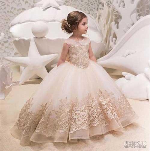 لباس عروس نه ساله