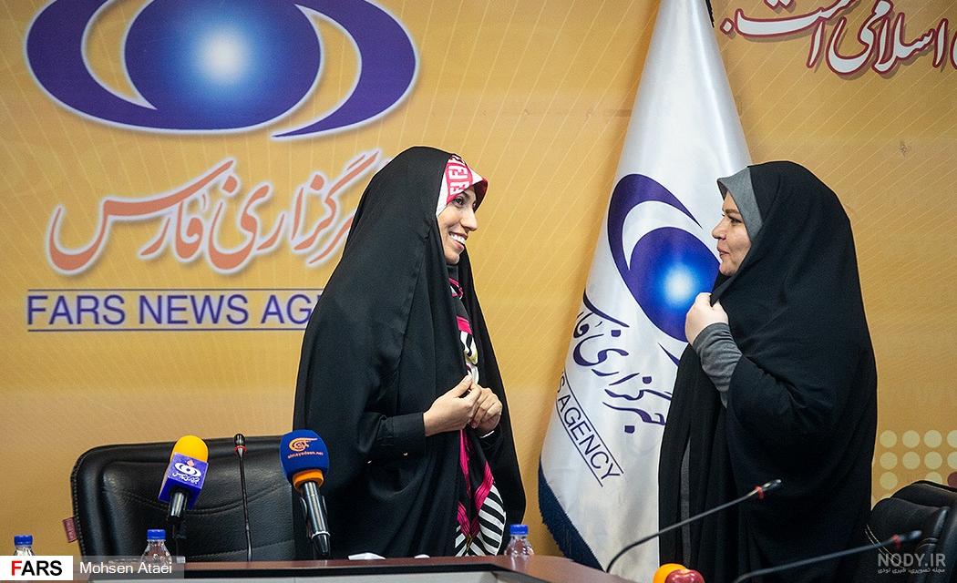 آمنه سادات ذبیح پور و علی رضوانی