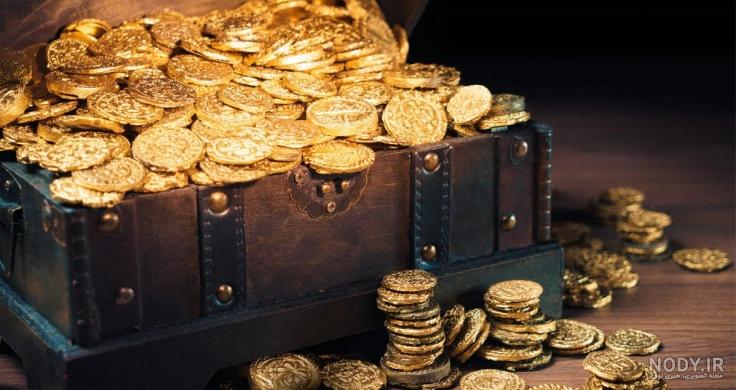 عکس صندوق گنج طلا عکس صندوق گنج طلا