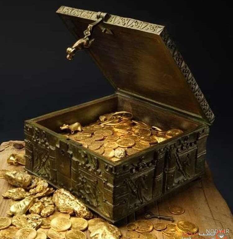 نقاشی صندوق گنج کودکانه نقاشی صندوق گنج کودکانه