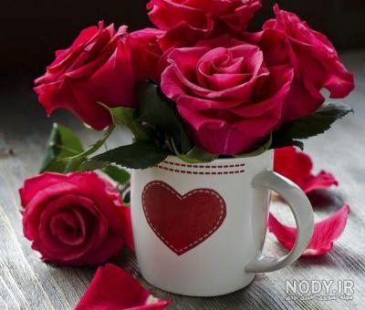 عکس گل نوشته دار عکس گل نوشته دار