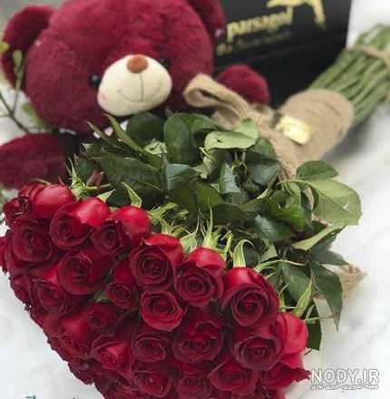 عکس گل نوشته دار عکس گل نوشته دار