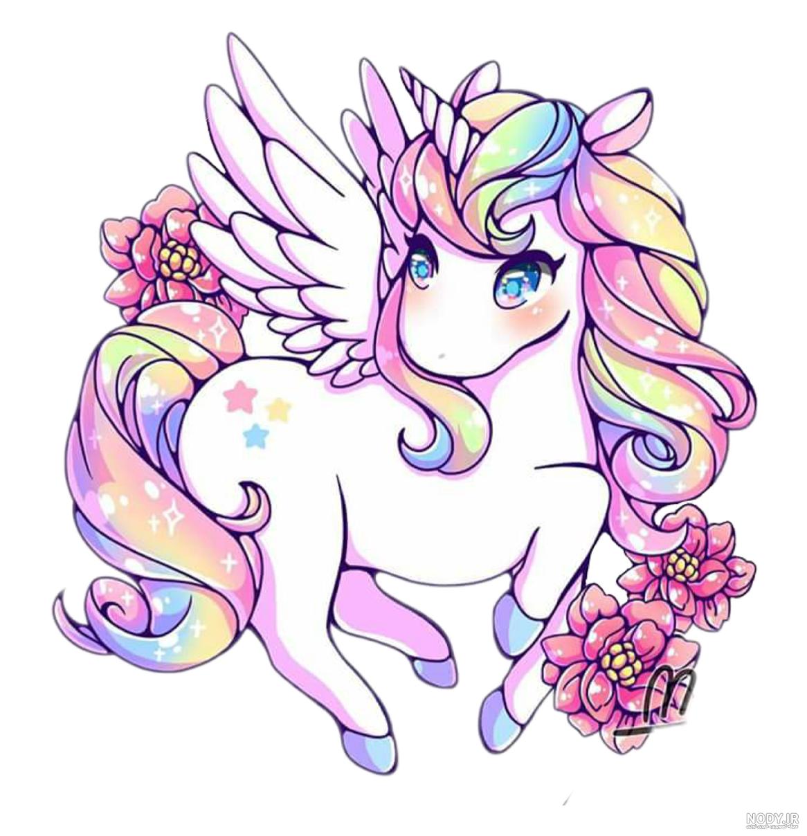  عکس کارتونی اسب