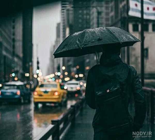 عکس باران برای پروفایل