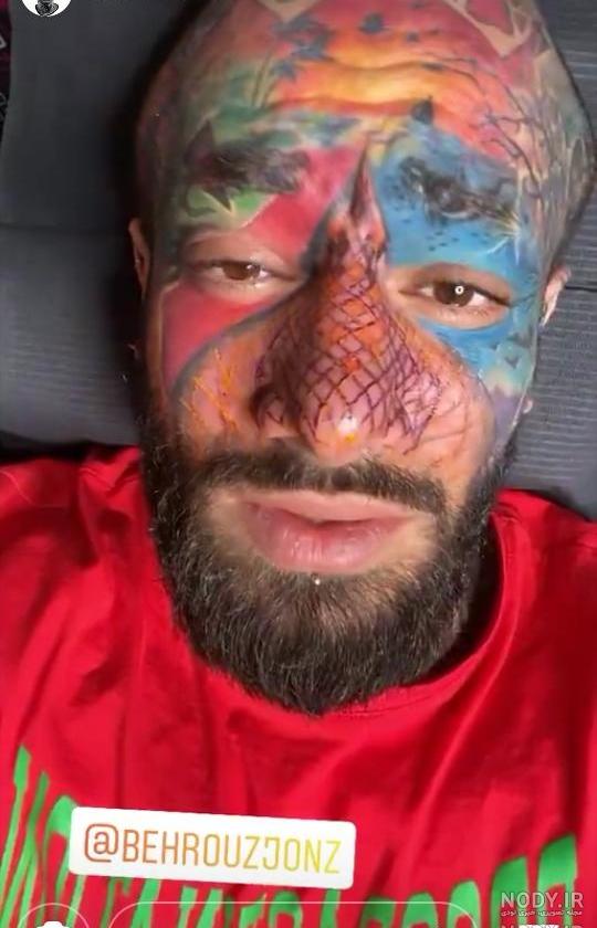 عکس بدن تتلو عکس بدن تتلو