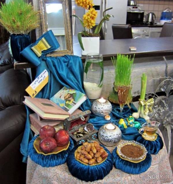 عکس سفره هفت سین فانتزی در اینستاگرام
