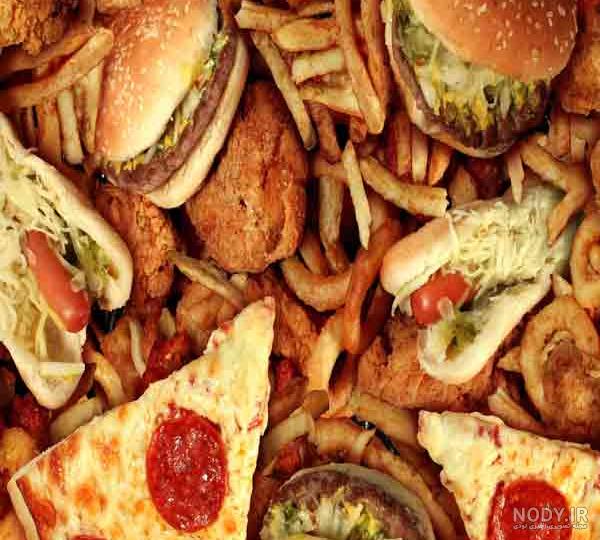 عکس غذا فست فودی