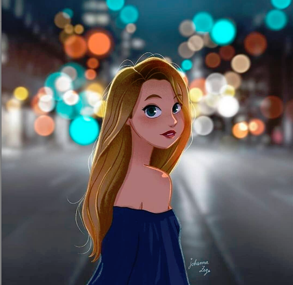 عکس نوشته کارتونی فانتزی