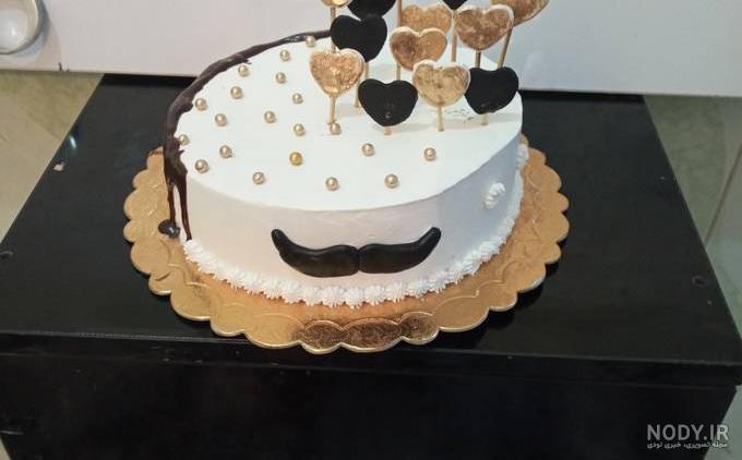 کیک ساده برای روز پدر