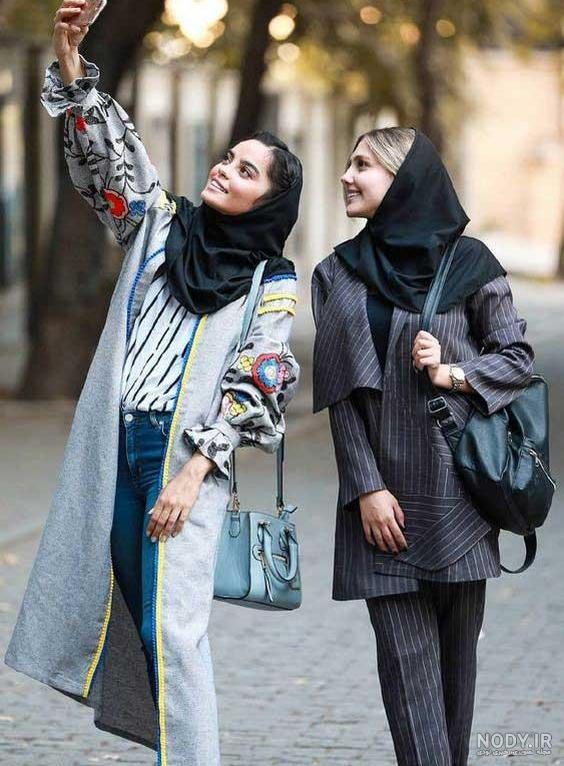 مدل مانتو دخترانه نوجوان با پارچه ابروبادی
