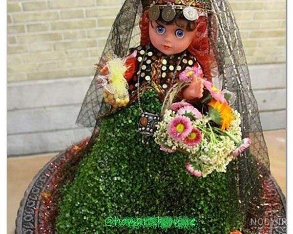 هفت سین با خمیر چینی هفت سین با خمیر چینی
