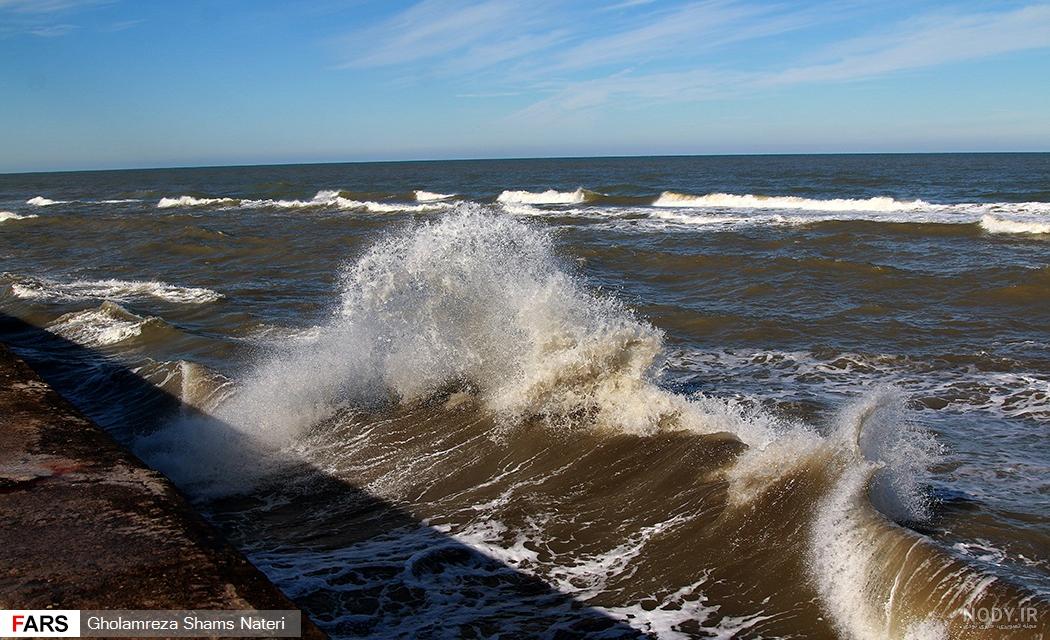 عکس خفن عکس دریا شمال در زمستان