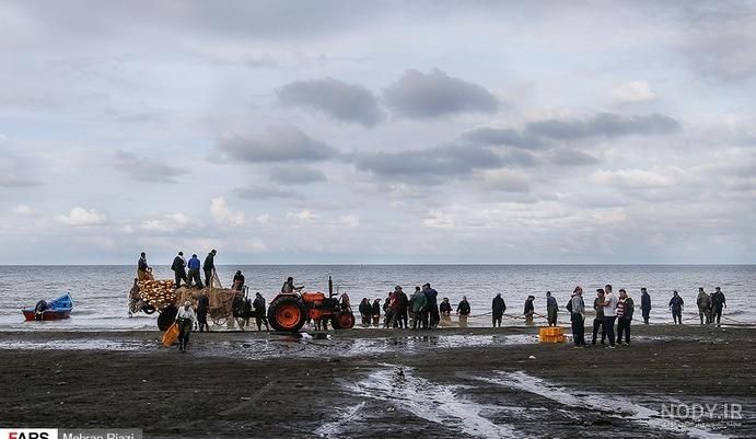 عکس خفن عکس دریا شمال در زمستان