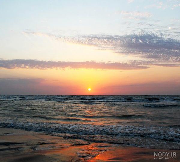 عکس خفن عکس دریا شمال در زمستان