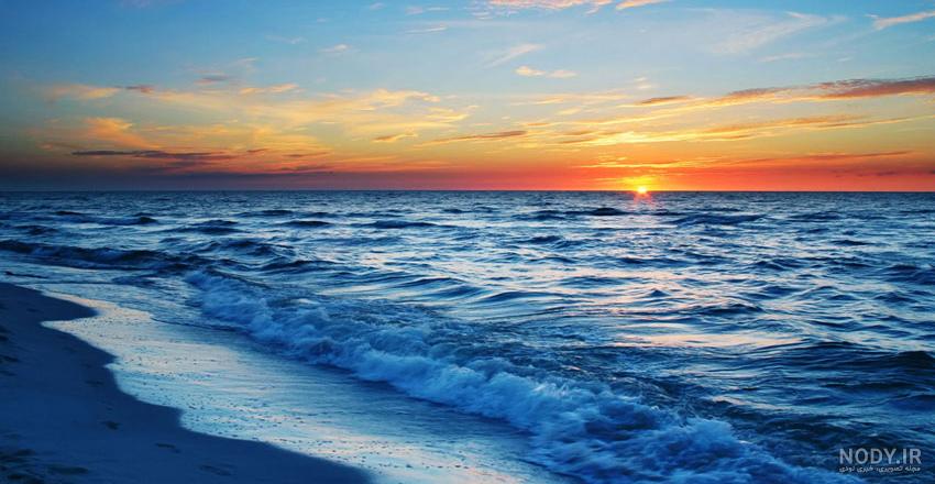 عکس خفن عکس دریا شمال در زمستان