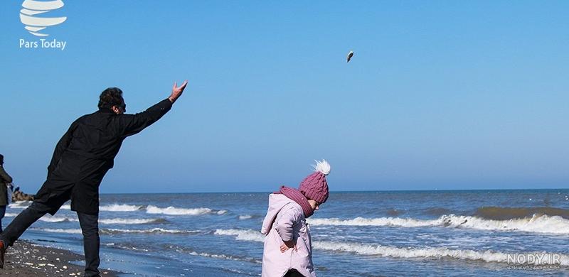 عکس خفن عکس دریا شمال در زمستان