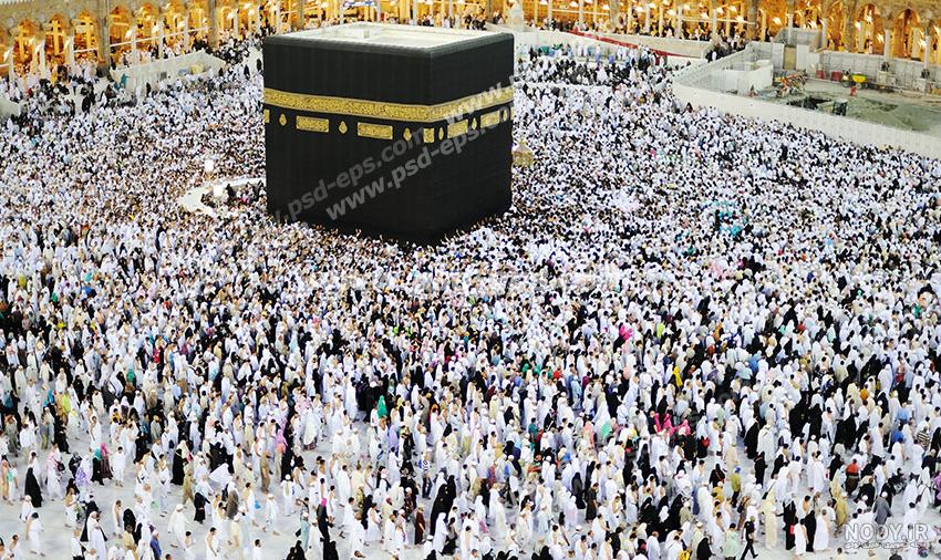 عکس متحرک طواف کعبه عکس متحرک طواف کعبه