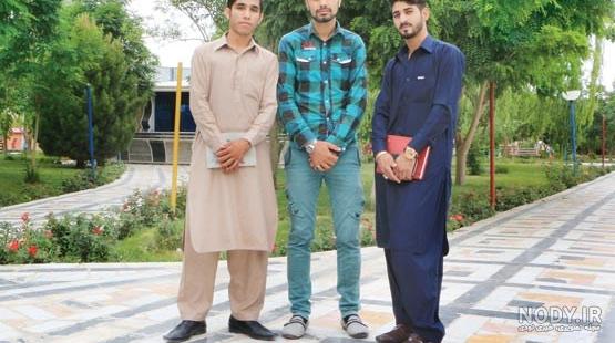 عکس مرد بلوچ با کلاش