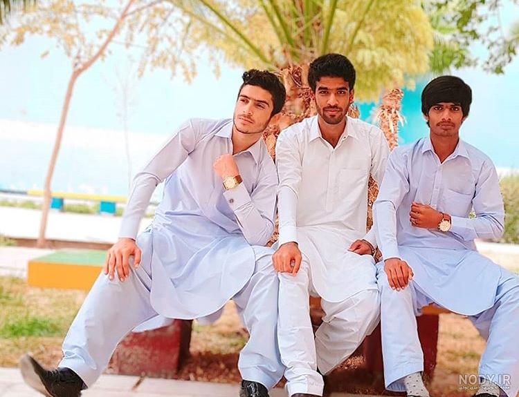 عکس پسر بلوچ با کلاش