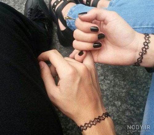 ژست عکس دونفره باحجاب