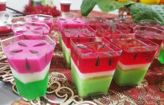 آموزش ژله شب یلدا جدید آموزش ژله شب یلدا جدید