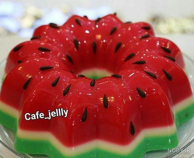 طرز تهیه خامه برای تزیین ژله