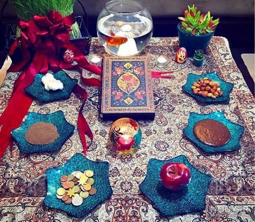 عکس از هفت سین سنتی عکس از هفت سین سنتی