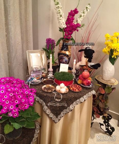 عکس سفره هفت سین ساده و شیک عکس سفره هفت سین ساده و شیک