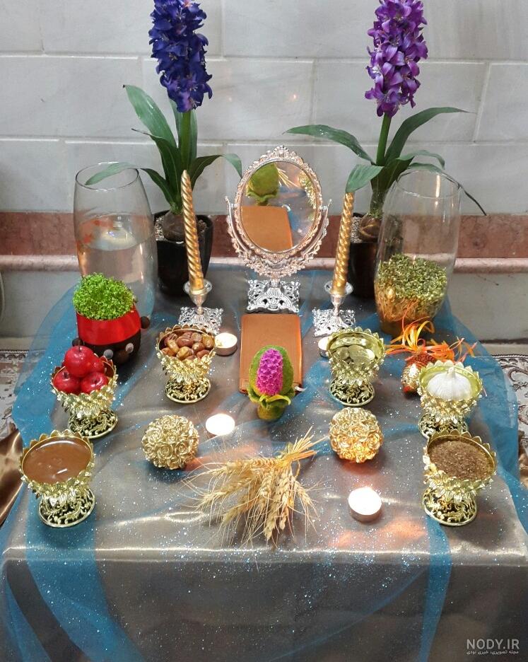 عکس سفره هفت سین فانتزی عکس سفره هفت سین فانتزی