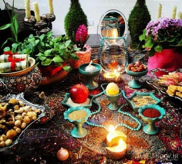 عکس سفره هفت سین موش عکس سفره هفت سین موش