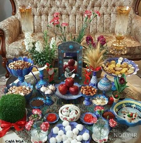 عکس سفره هفت سین ۹۹ عکس سفره هفت سین ۹۹