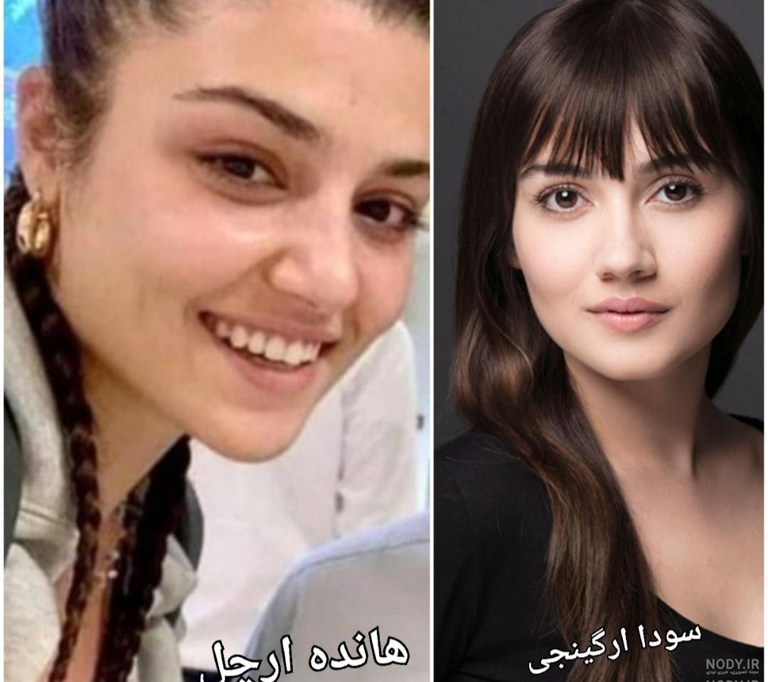 عکس هانده ارچل بدون گریم و ارایش عکس هانده ارچل بدون گریم و ارایش