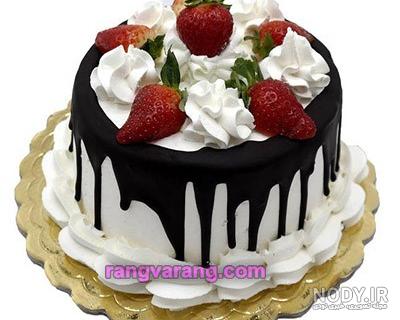 عکس کیک تولد ساده خانگی