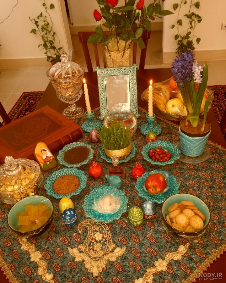 عکسهای سفره هفت سین امسال عکسهای سفره هفت سین امسال