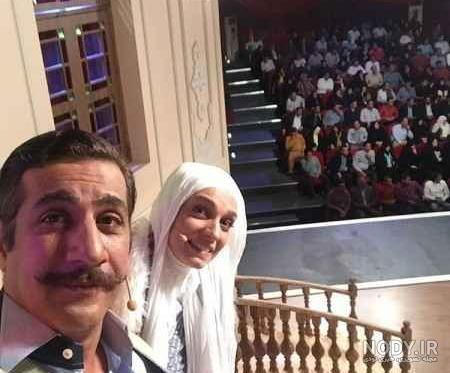 محمد نادری استقلال و همسرش محمد نادری استقلال و همسرش
