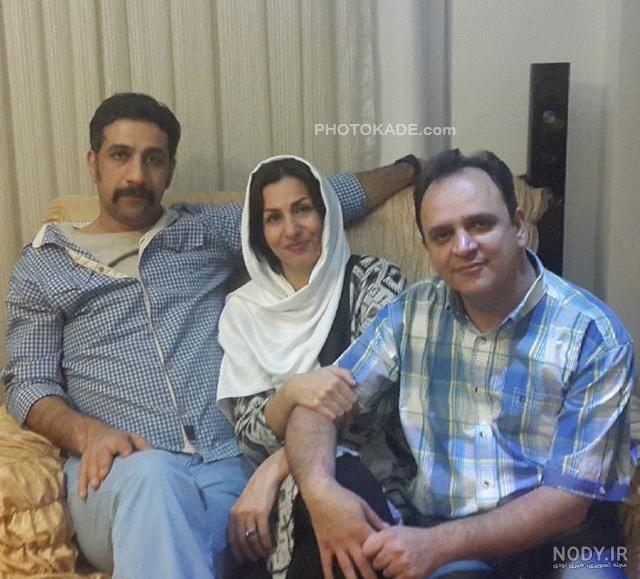 محمد نادری فوتبالیست و همسرش محمد نادری فوتبالیست و همسرش