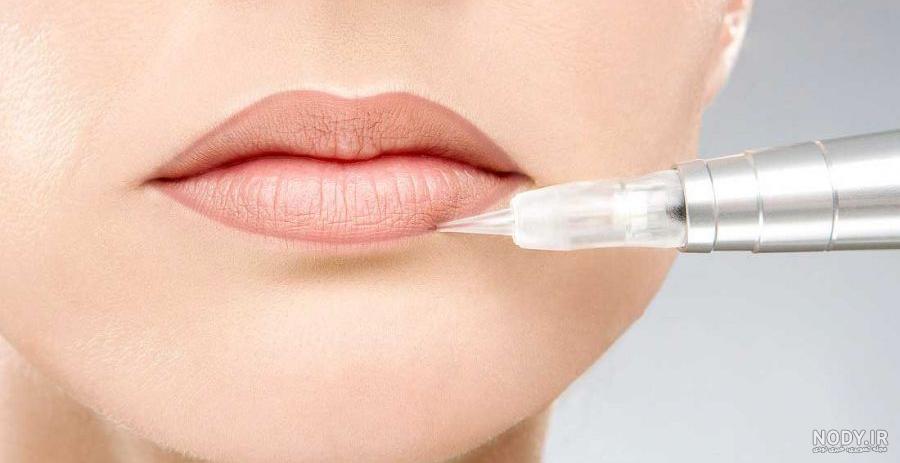 تاتو لب روی بدن تاتو لب روی بدن