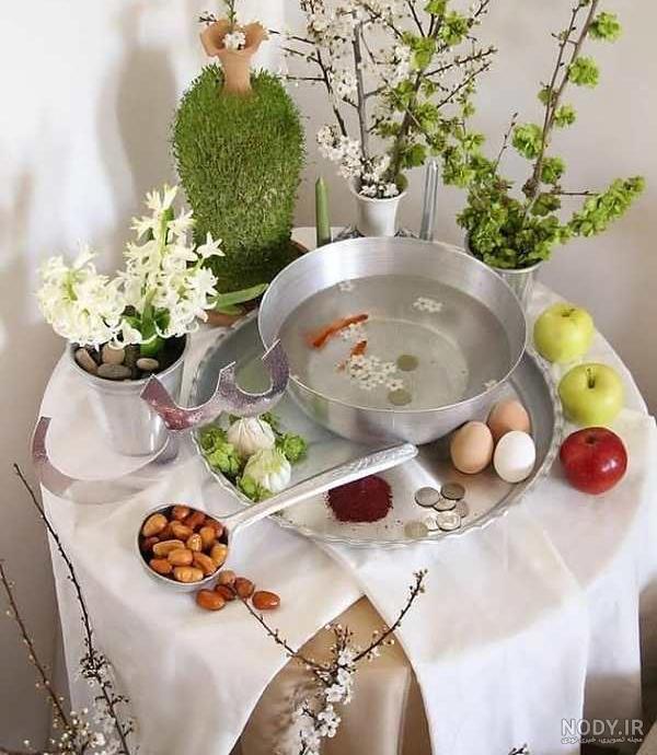 عکس سفره هفت سین فانتزی در اینستاگرام