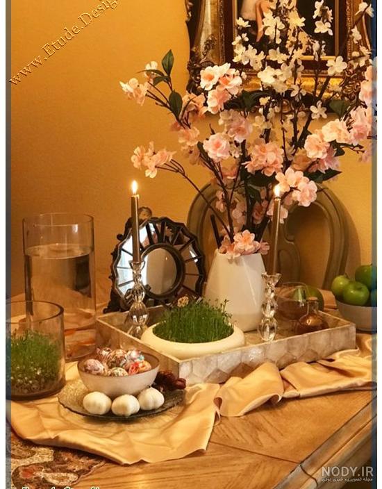 عکس سفره هفت سین لاکچری