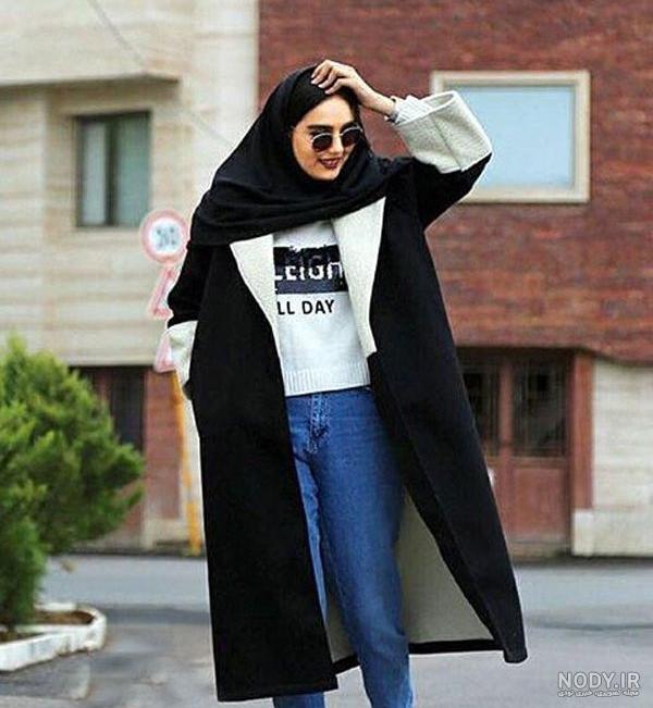 مدل مانتو بلند مجلسی شیک